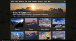 Desktop Screenshot of bergfotos.com