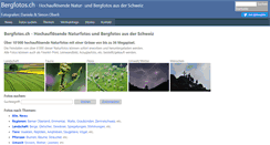 Desktop Screenshot of bergfotos.ch
